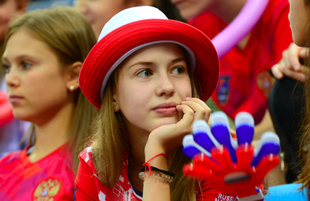 Rhythmic Gymnastics World Championships in Baku – holiday for spectators.Azerbaijan, Baku, September 19  2019